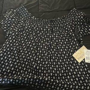 Off the shoulder blouse